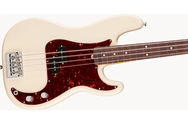 Fender American Professional Precision Bass Rosewood Fingerboard Olympic White — 4