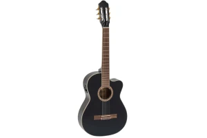 Dimavery CN-600E Classical guitar, black