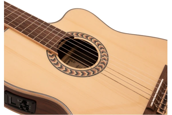 Dimavery TB-100 Classical guitar, nature — 3