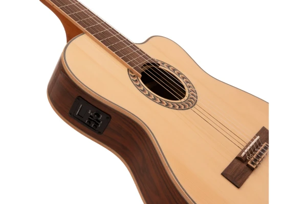 Dimavery TB-100 Classical guitar, nature — 4