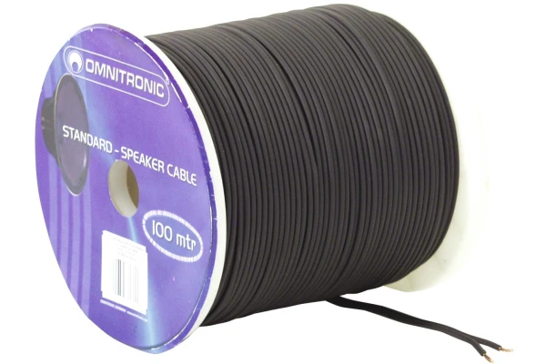 Omnitronic Speaker Cable 215 Black — 2