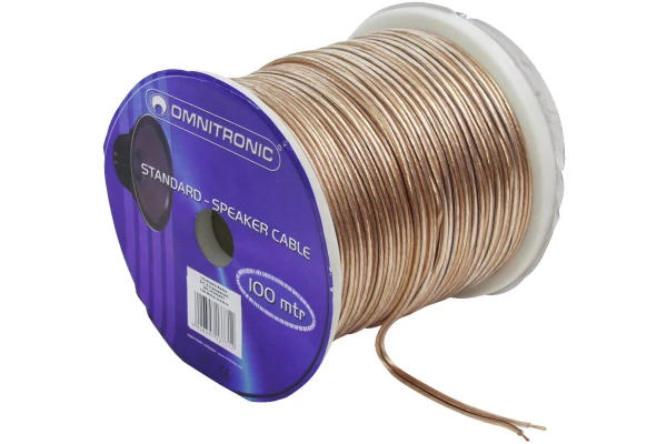 Omnitronic Speaker Cable 215 Clear — 2