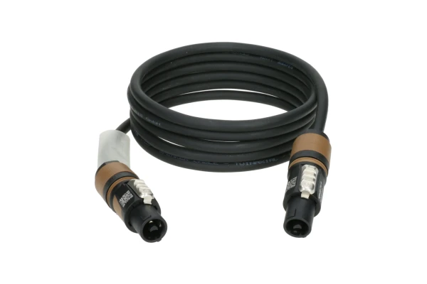 Klotz 2x 2.5 mm² speaker cable PVCspeakON 2p F/F with plastic shell (NL2FXX) - cable carrier - 10 m — 2