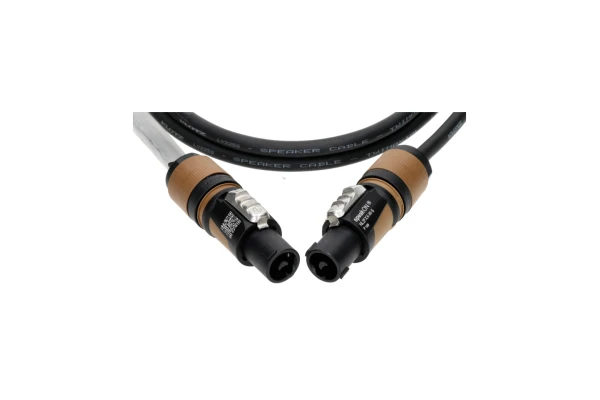 Klotz 2x 2.5 mm² speaker cable PVCspeakON 2p F/F with plastic shell (NL2FXX) - cable carrier - 10 m — 3