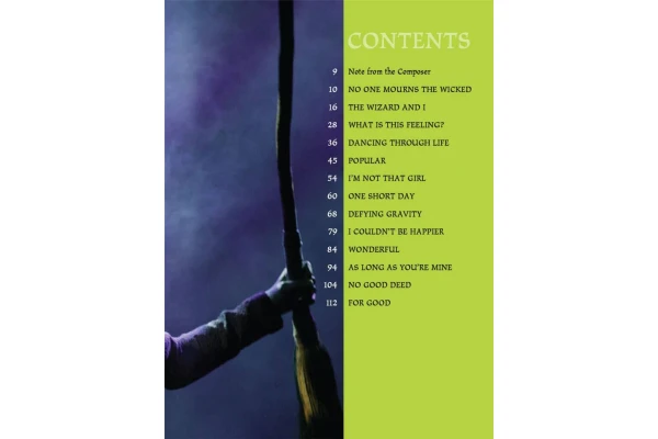  Wicked Piano/Vocal Selection — 2