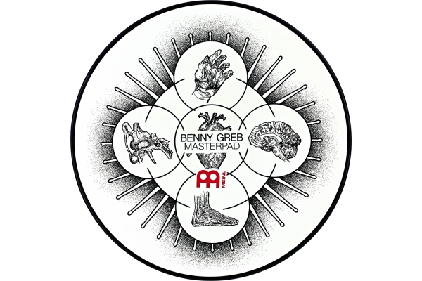 Meinl Practice Pad - 12 Benny Greb Signature