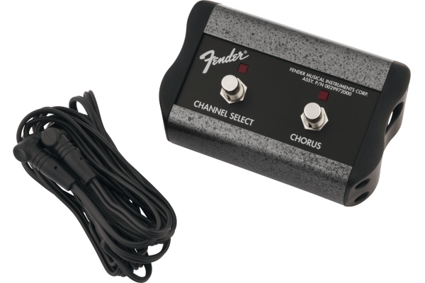 Fender 2-Button Footswitch: Channel / Chorus On/Off with 1/4" Jack