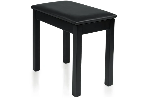 Gator Frameworks Deluxe Wooden Piano Bench Black — 2