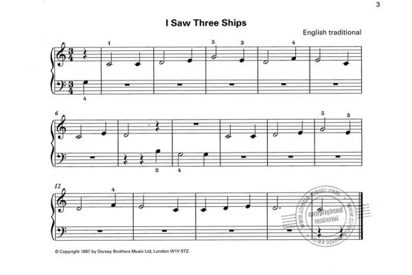 John Thompson's Piano Course First Christmas Tunes — 2