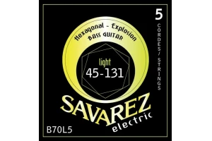 Savarez Bass Guitar Strings Hexagonal Explosion 5-str. Light