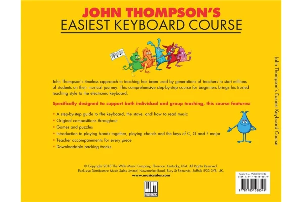 John Thompson's Easiest Keyboard Course — 2